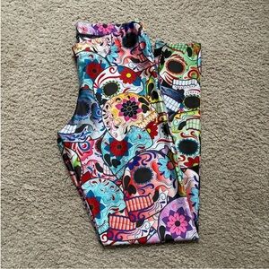 Blackmilk sugar skull leggings
